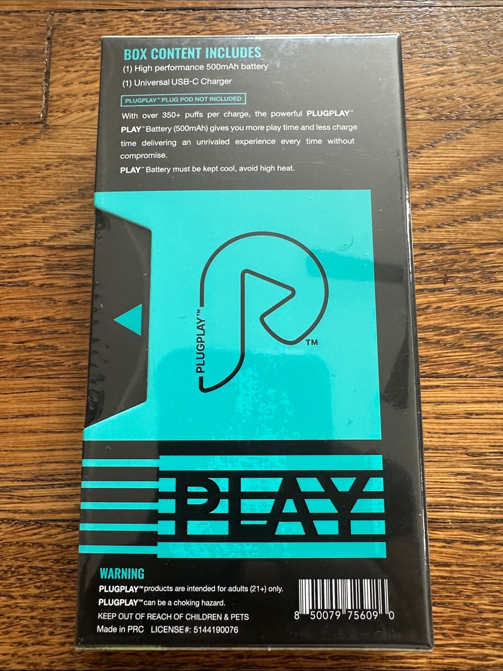 PLUGPLAY PLAY Battery - Aqua Steel - Picture 2 of 3